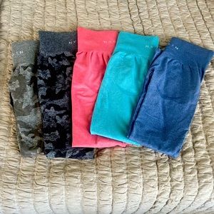 NVGTN BUNDLE 5 PAIR- LIKE NEW! XS Womens (gym legging or yoga pant)